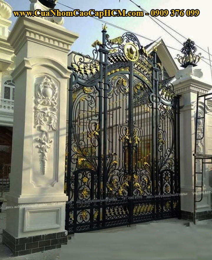 Tổng hợp mẫu trụ cổng nhà đẹp kiểu dáng cổ điển và hiện đại