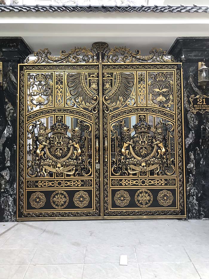 Cổng nhôm đúc, lan can nhôm đúc tại Xã Phong Phú, huyện Bình Chánh