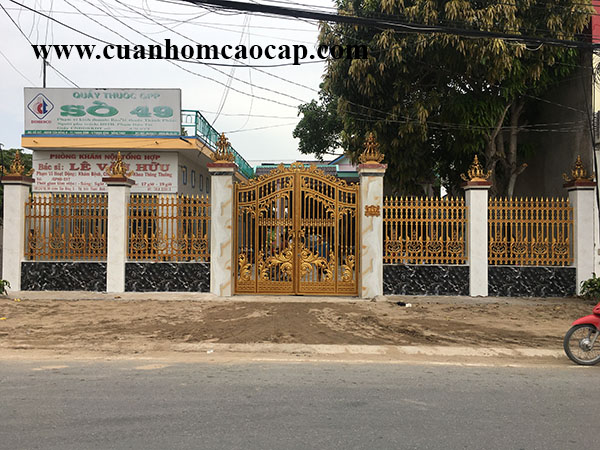 Cổng nhôm đúc, hàng rào nhôm đúc tại Đồng Tháp