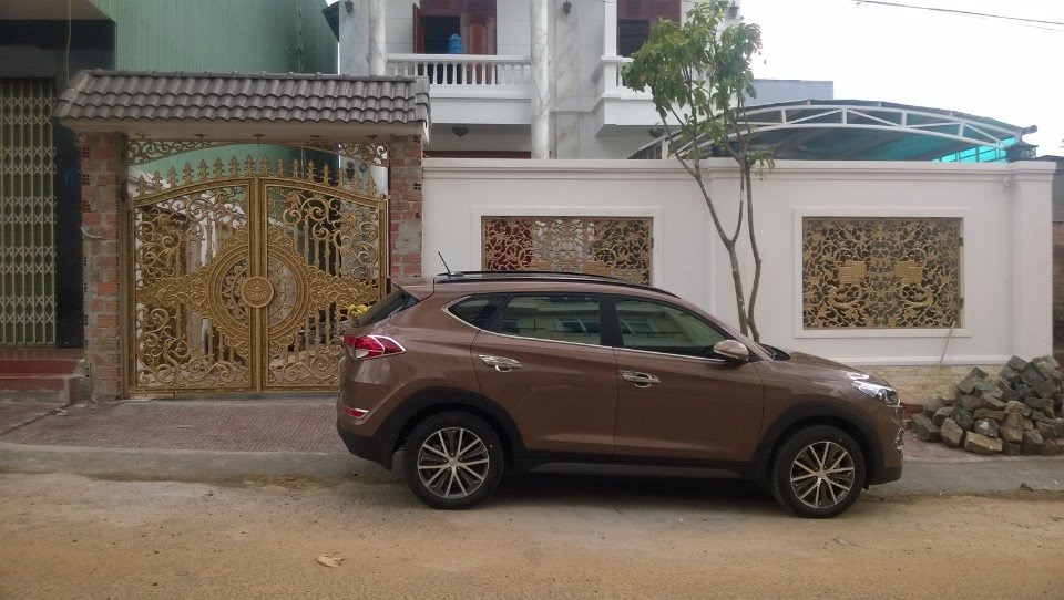 Công trình cổng nhôm đúc hợp kim Gia Lai