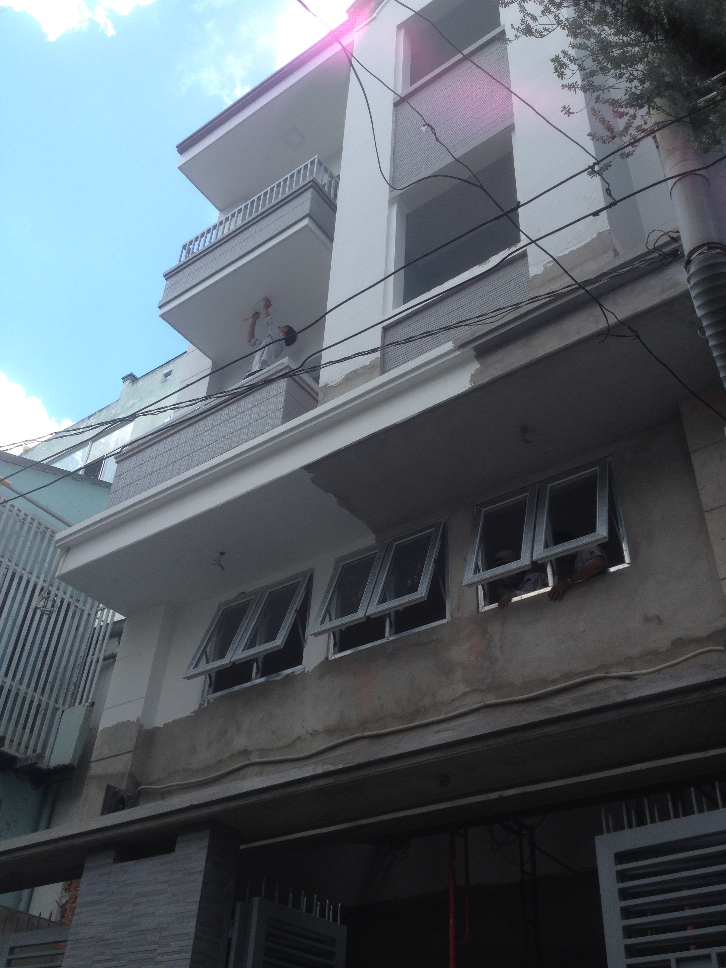 Công trình cửa nhựa lõi thép quận 3