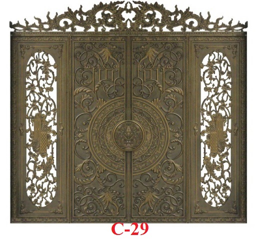 Công trình Cổng hợp kim nhôm đúc Vũng Tàu