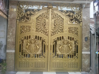 Công trình cổng nhôm đúc hợp kim Cần Thơ