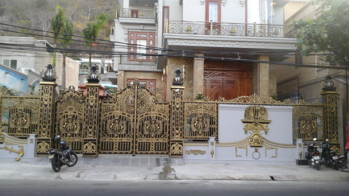 Công trình Cổng nhôm đúc hợp kim thành phố Vũng Tàu