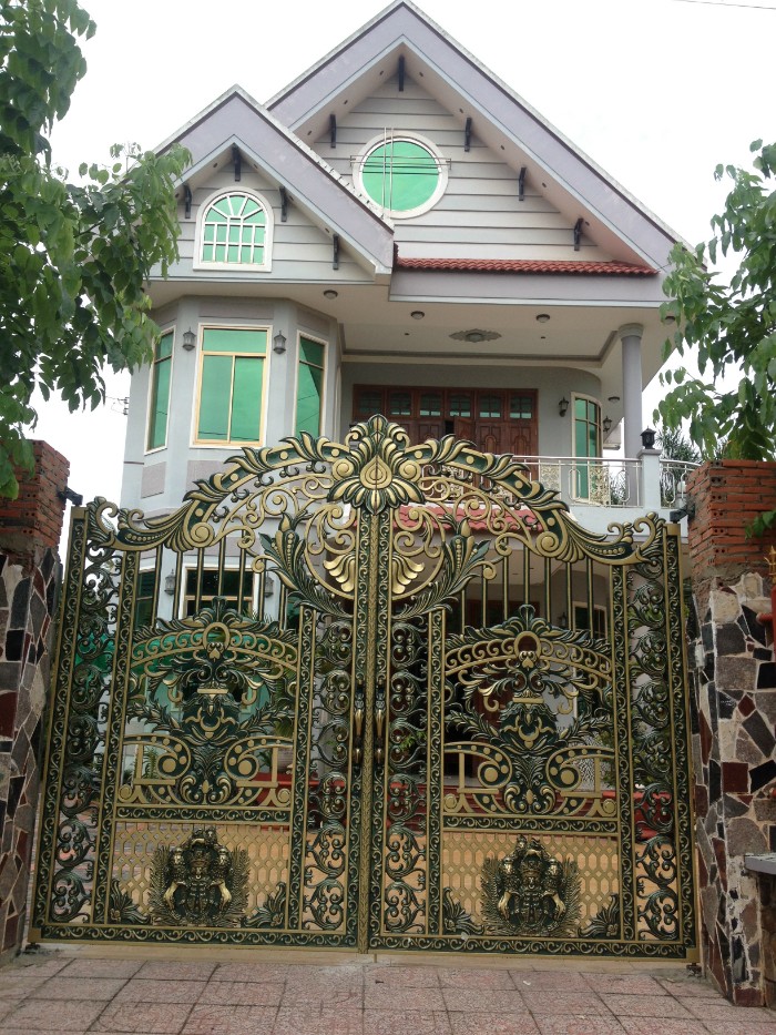 Công trình cổng nhôm đúc Tây Ninh