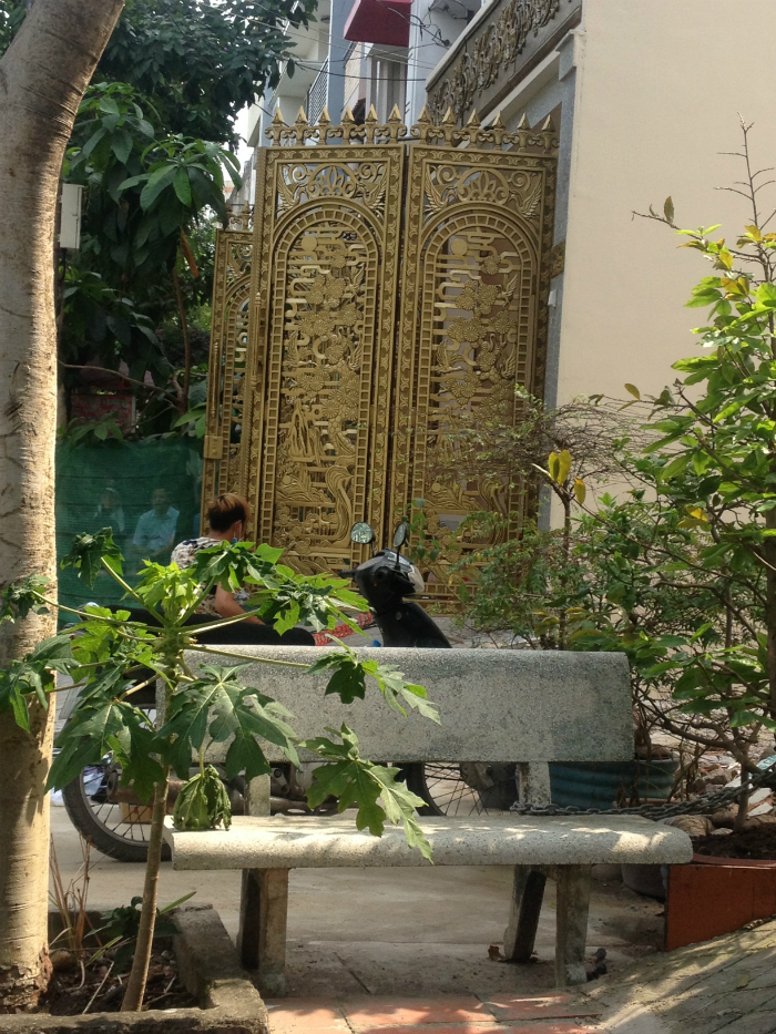 Công trình cổng nhôm đúc hợp kim quận Bình Thạnh - TP. Hồ Chí Minh