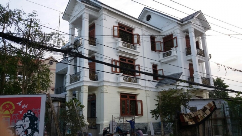 Công trình lan can, cầu thang hợp kim nhôm đúc quận 2